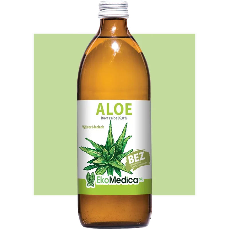 ALOE VERA - 99,8% šťava z aloe vera