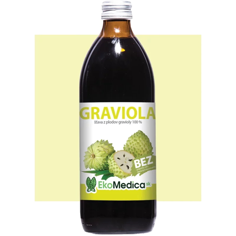 GRAVIOLA - 100% šťava z gravioly