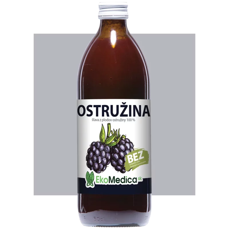 OSTRUŽINA - 100% šťava z ostružiny