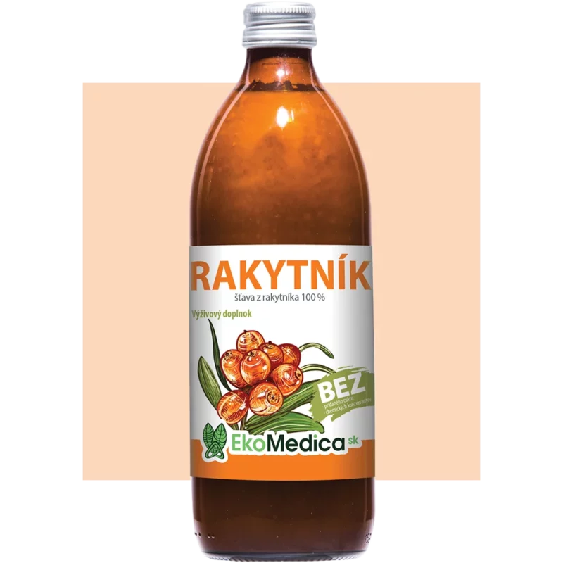 RAKYTNÍK - 100% šťava z rakytníka