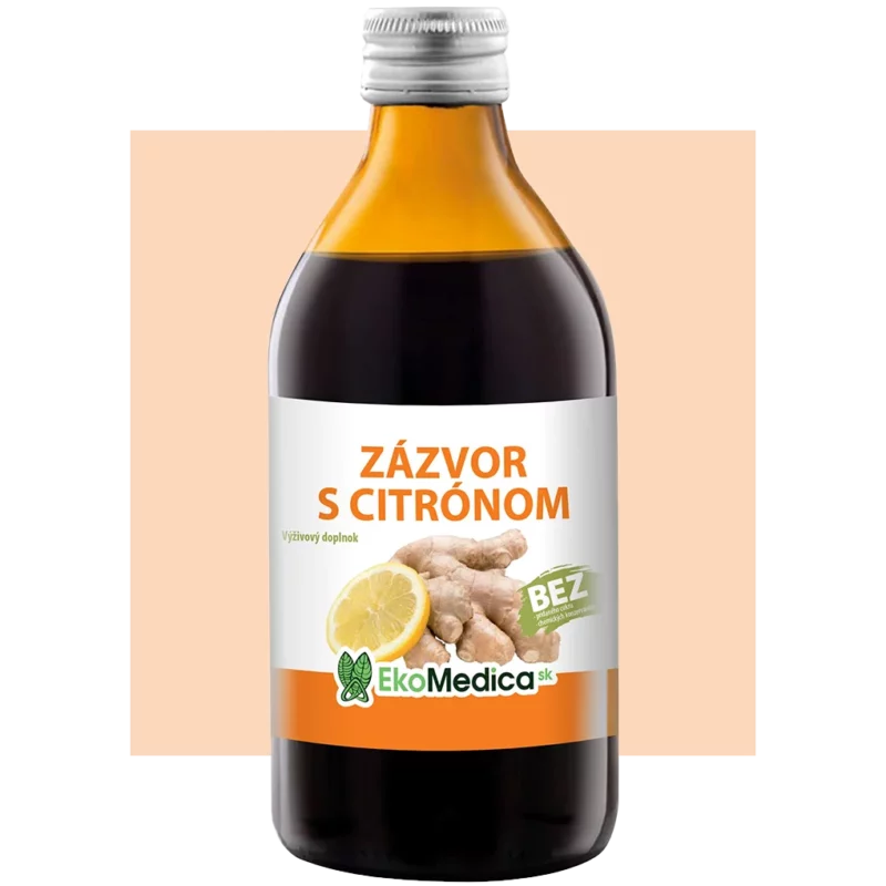 ZAZVOR S CITRÓNOM 250ml