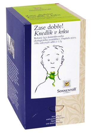 Knedľa v krku, porciovaný čaj BIO, 27 g
