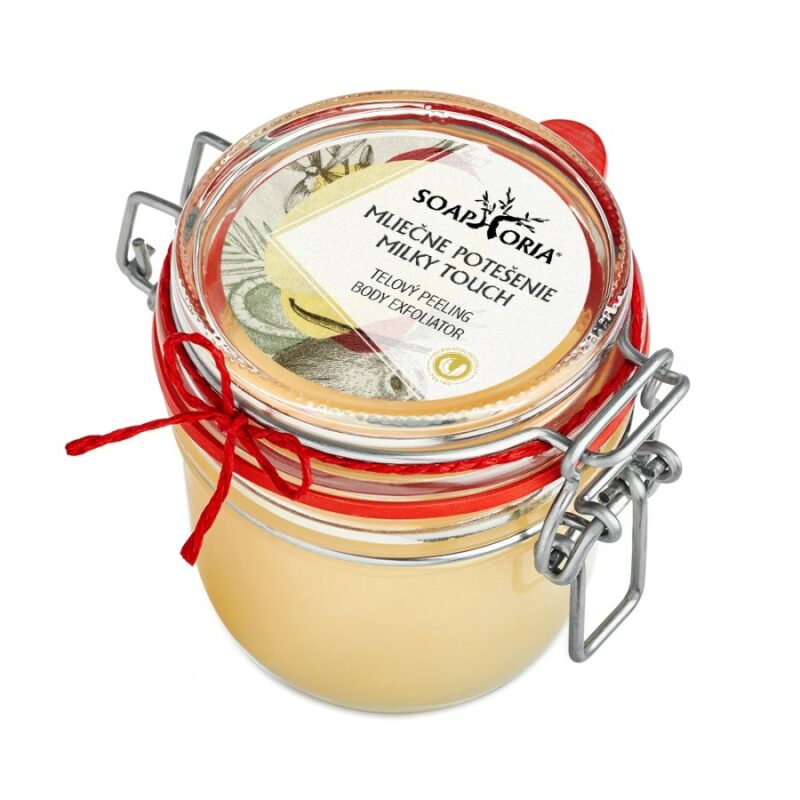 MLIEČNE POTEŠENIE - organický soľný telový peeling