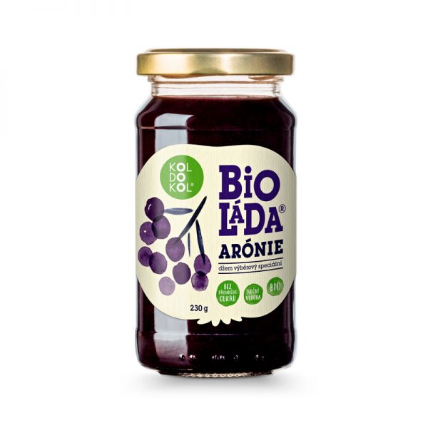 Bioláda džem z arónie 230g