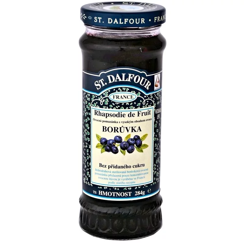 Džem čučoriedka 284g St.Dalfour
