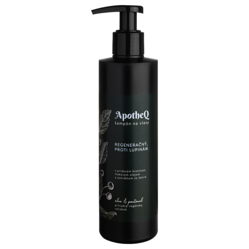 APOTHEQ - šampon proti lupinám - regeneračný proti lupinám